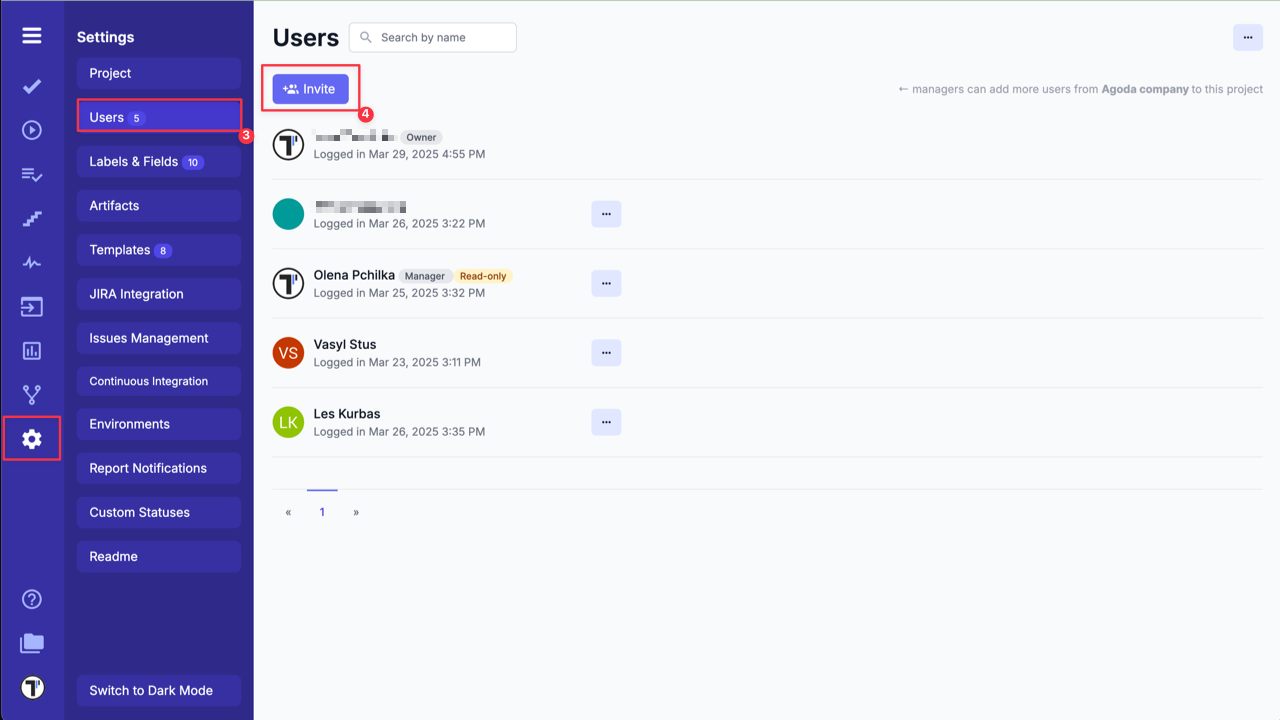 Testomat.io - Project